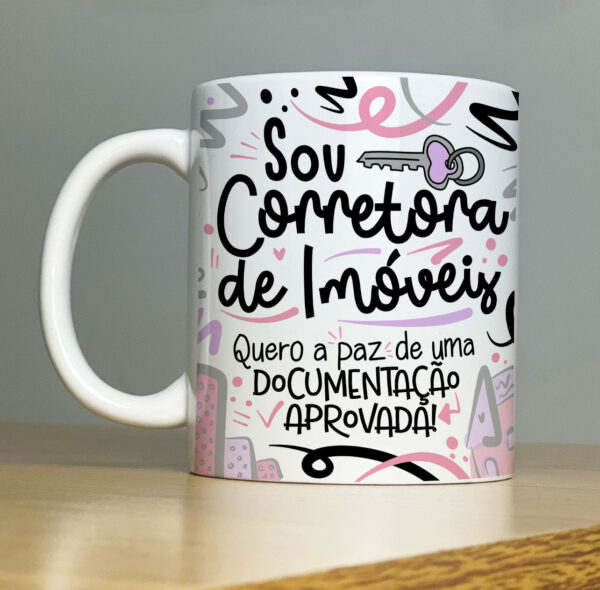 Caneca Profissões (De A a F) - Imagem 28
