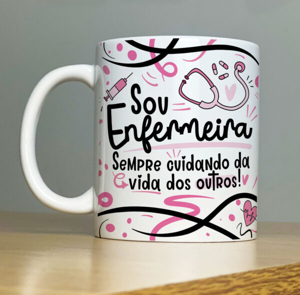Caneca Profissões (De A a F) - Imagem 23