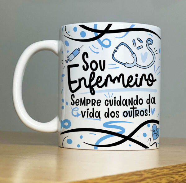 Caneca Profissões (De A a F) - Imagem 22
