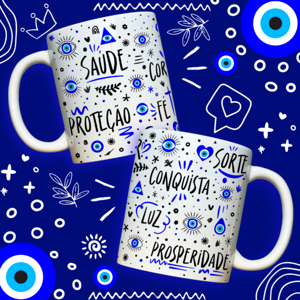 Caneca Olho Grego - Imagem 4